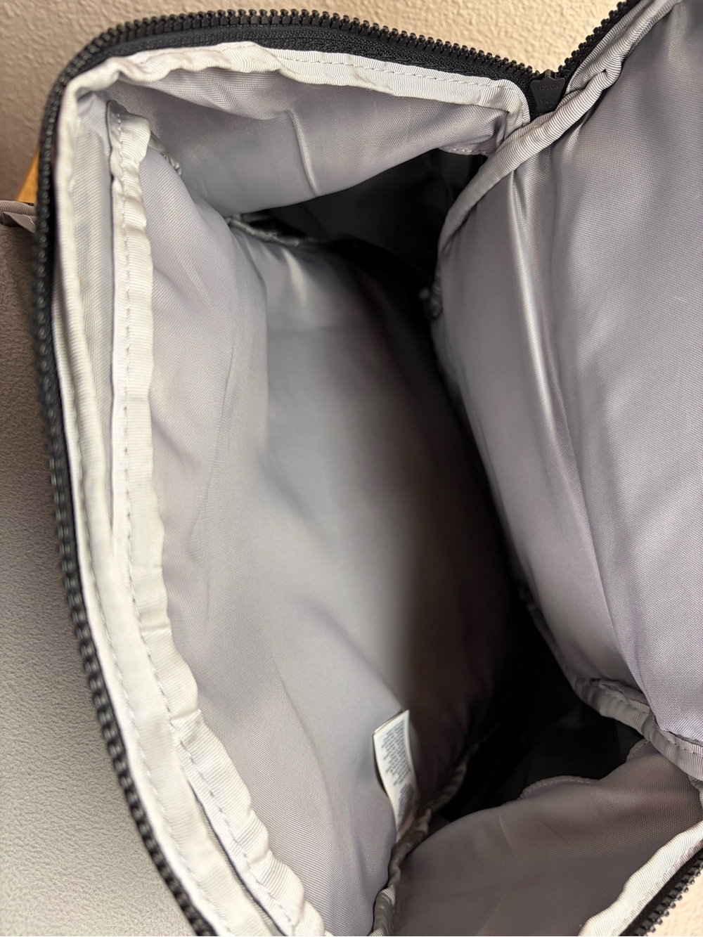 The North Face Kaban Backpack Gray Black Laptop Travel Commuter Work Bag - Picture 8 of 12